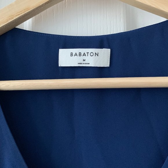 Aritzia Babaton Cobalt Blue Tank Top Camisole Med - Picture 2 of 5